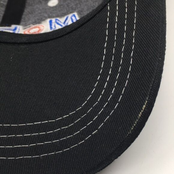 Mobil 1 Motor Oil Black Baseball Cap Hat with Velcro adjustable backstrap - Picture 11 of 15